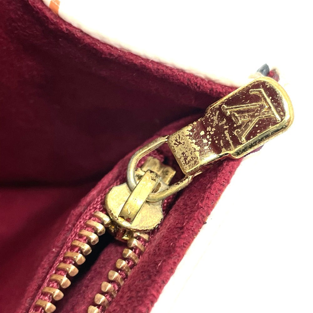 LOUIS VUITTON M45639 Monogram Multicolore Pochette Courtney Clutch Bag/Second Handbag in Monogram Multicolore Canvas, Women's, Brown/Multicolore