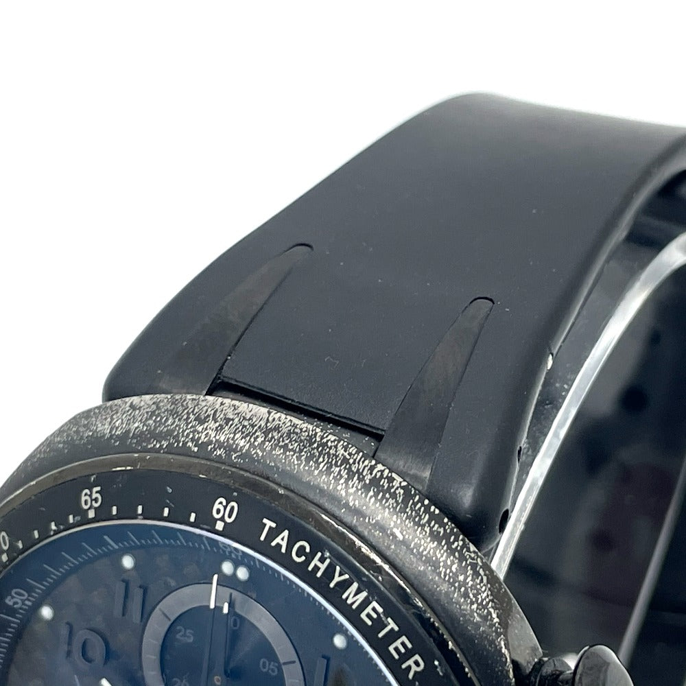 ORIS 7611 クロノグラフ TT3 CHRONOGRAPH BLACK 自動巻き 腕時計 チタン メンズ ブラック ブラック