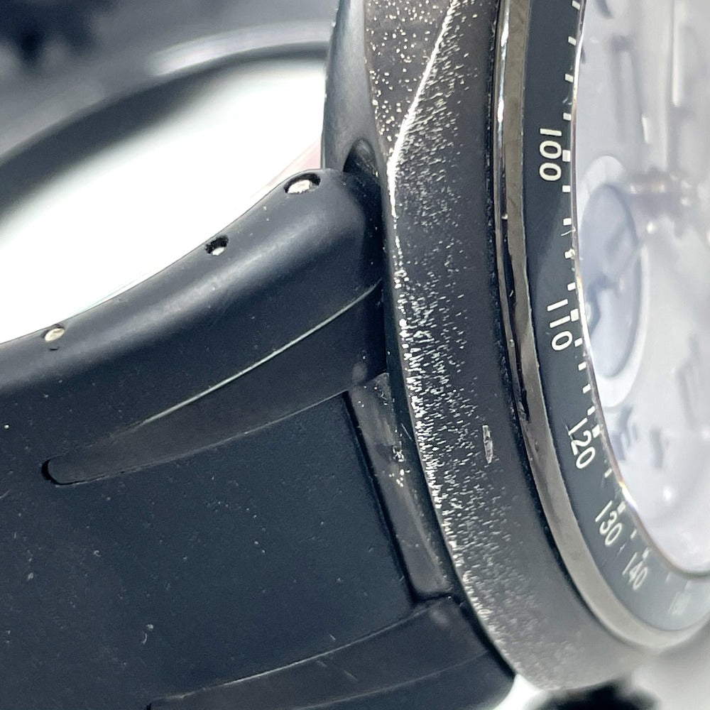 ORIS 7611 クロノグラフ TT3 CHRONOGRAPH BLACK 自動巻き 腕時計 チタン メンズ ブラック ブラック