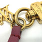 LOUIS VUITTON M62735 LV Rabbit Jeff Koons Bag Charm Keychain Leather Women's Bordeaux