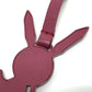 LOUIS VUITTON M62735 LV Rabbit Jeff Koons Bag Charm Keychain Leather Women's Bordeaux