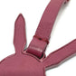 LOUIS VUITTON M62735 LV Rabbit Jeff Koons Bag Charm Keychain Leather Women's Bordeaux