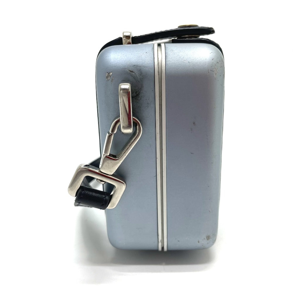 Dior 2DRCA295YWT Rimowa Collaboration Wallet Personal Clutch Bag, 2-Way Wallet/Travel Case, Aluminum, Men's, Blue