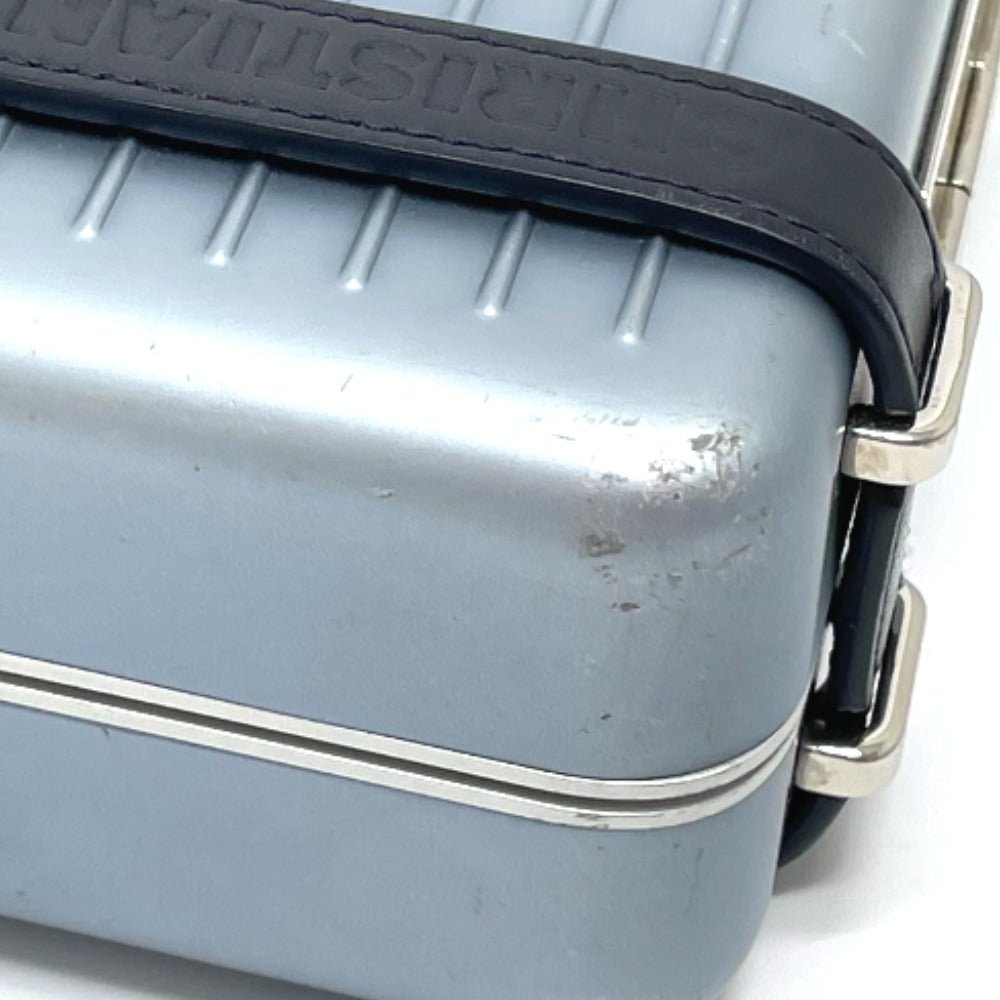 Dior 2DRCA295YWT Rimowa Collaboration Wallet Personal Clutch Bag, 2-Way Wallet/Travel Case, Aluminum, Men's, Blue