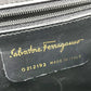 Salvatore Ferragamo O212193 ガンチーニ 2WAY ミニ カバン 斜め掛け ショルダーバッグ レザー レディース ブラック