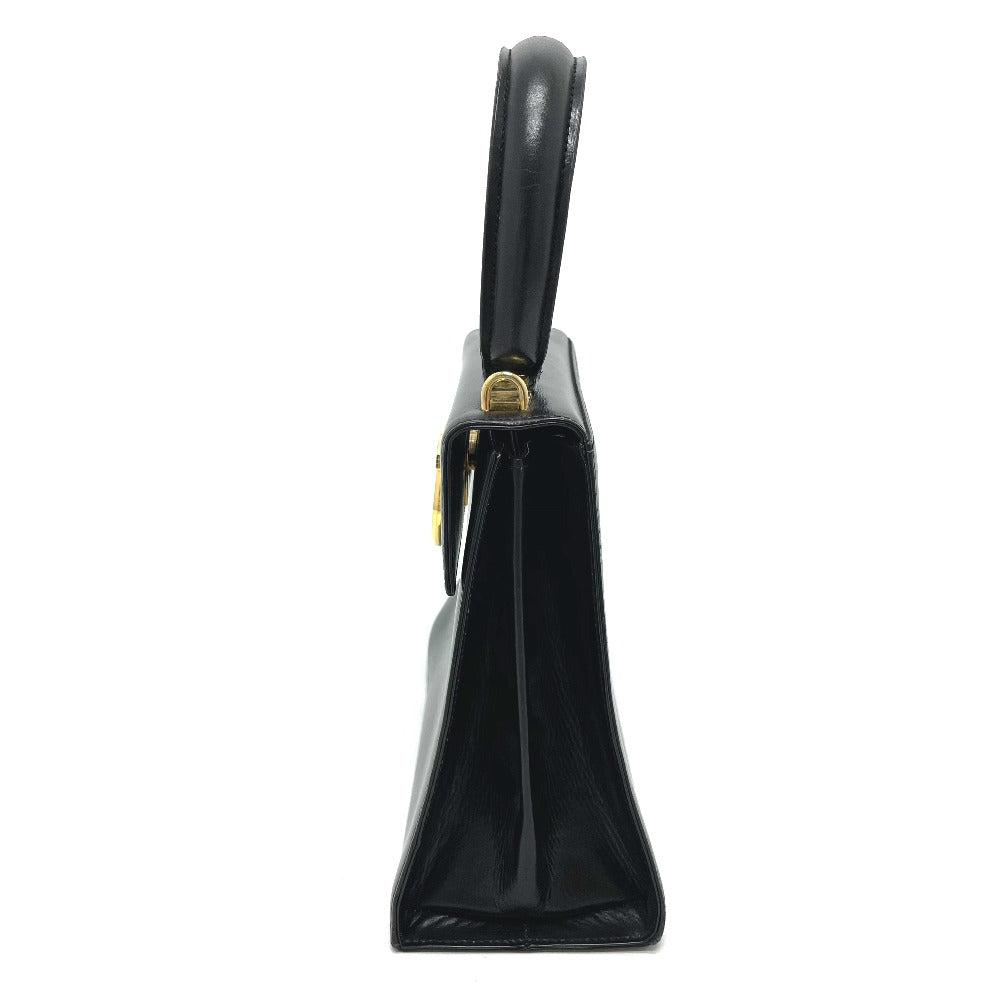 Salvatore Ferragamo O212193 ガンチーニ 2WAY ミニ カバン 斜め掛け ショルダーバッグ レザー レディース ブラック