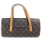 LOUIS VUITTON M51902 Monogram Sonatine Handbag, Monogram Canvas, Women's, Brown