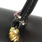 GUCCI Vintage Gucci Accordion Bag, One-Handle Leather Handbag, Women's, Brown with Gold Hardware