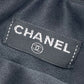 CHANEL CC Coco Mark Eye Mask &amp; Pouch Set, Silk, Unisex, Black