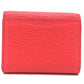 LOUIS VUITTON M69069 Japan-exclusive Portefeuille Capucines XS Compact Tri-fold Wallet in Taurillon Leather, Coral Tahiti Red
