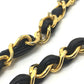 CHANEL CC Coco Mark Pochette Bag Chain Shoulder Bag Lambskin Women's Black