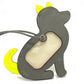 LOUIS VUITTON M63280 Monogram Titanium Porte Address Dog Pop-Up Limited Edition Charm Monogram Canvas Women's Gray