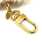 LOUIS VUITTON M67371 Fuzzy Bubble Keychain Bag Charm, Fur, Women's, Rose Claire, Pink