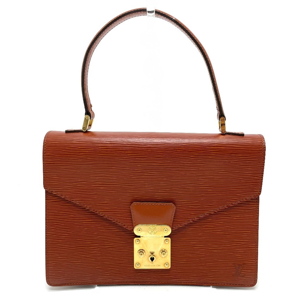 LOUIS VUITTON M52133 エピ コンコルド カバン ビジネスバッグ ハンドバッグ エピレザー レディース ケニアブラウン ブラウン