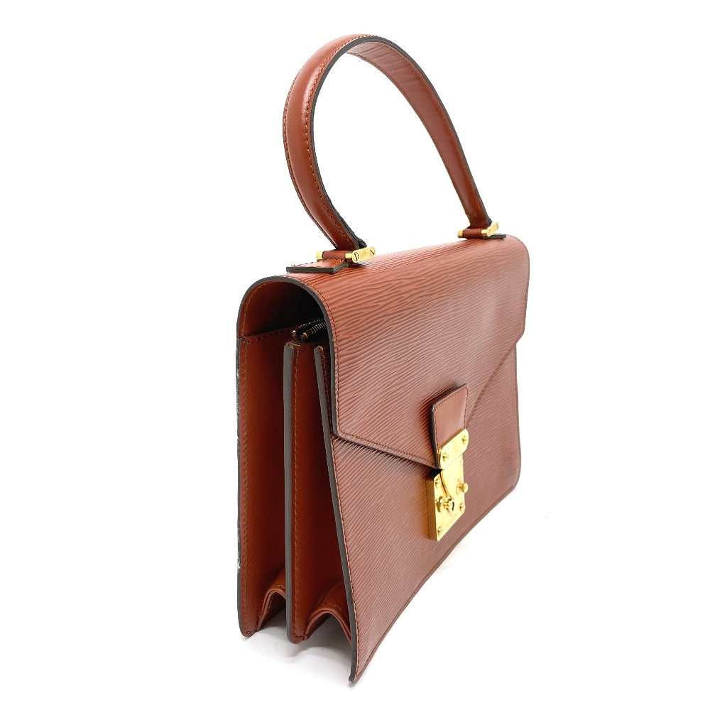 LOUIS VUITTON M52133 エピ コンコルド カバン ビジネスバッグ ハンドバッグ エピレザー レディース ケニアブラウン ブラウン