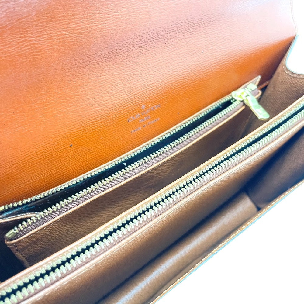 LOUIS VUITTON M52133 エピ コンコルド カバン ビジネスバッグ ハンドバッグ エピレザー レディース ケニアブラウン ブラウン