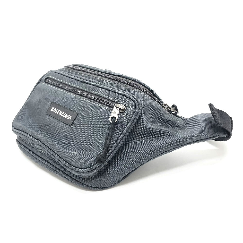 BALENCIAGA 482389 ウエストポーチ エクスプローラー カバン ベルトバッグ ウエストバッグ ナイロン ユニセックス グレー系