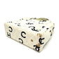 CHANEL CC Coco Mark Matelasse Logo Tote Bag, Cotton Canvas, Women's, Ivory and Black