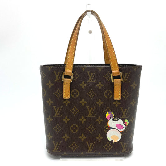 LOUIS VUITTON M51173 Monogram Panda Vavin PM Handbag in collaboration with Takashi Murakami, Monogram Canvas, Women's, Brown