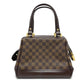LOUIS VUITTON N51201 Damier Knightsbridge Top Handle Handbag in Damier Canvas and Brown Ebene