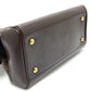 LOUIS VUITTON N51201 Damier Knightsbridge Top Handle Handbag in Damier Canvas and Brown Ebene