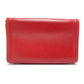 Salvatore Ferragamo Vara Ribbon Clutch Bag, 2-Way Pochette Shoulder Bag, Leather, Women's, Red