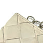 BOTTEGA VENETA 630336 イントレチャート キーリング 6連 キーケース キーケース レザー ユニセックス オフホワイト