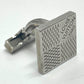 LOUIS VUITTON M61035 Damier Button de Manchette Cufflinks, Business Item, Damier Canvas, Men's, Silver