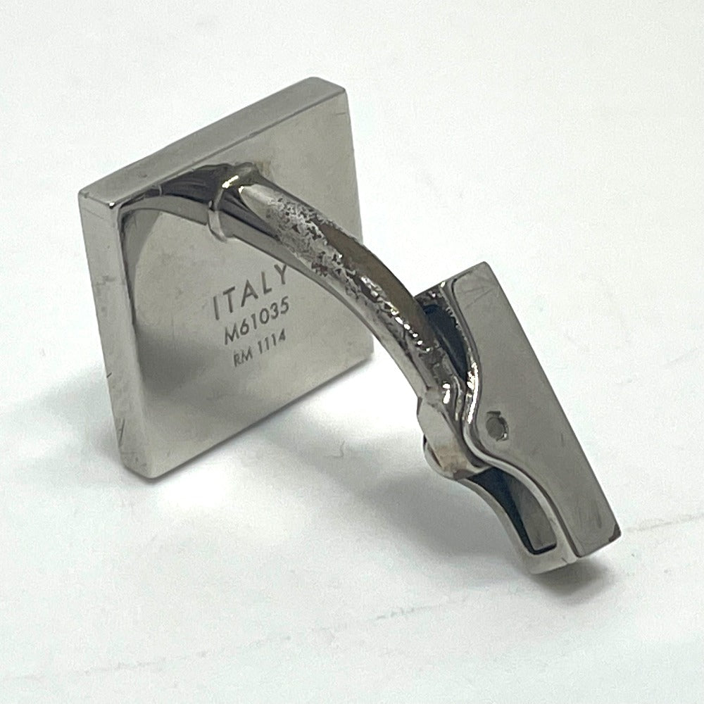 LOUIS VUITTON M61035 Damier Button de Manchette Cufflinks, Business Item, Damier Canvas, Men's, Silver