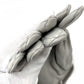 HERMES Jumbo Hook Motif Women's Gloves, Fashion Accessories, Leather Goods, Cold Weather Gear, Women's Leather Gloves, Gray