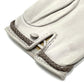 HERMES Jumbo Hook Motif Women's Gloves, Fashion Accessories, Leather Goods, Cold Weather Gear, Women's Leather Gloves, Gray