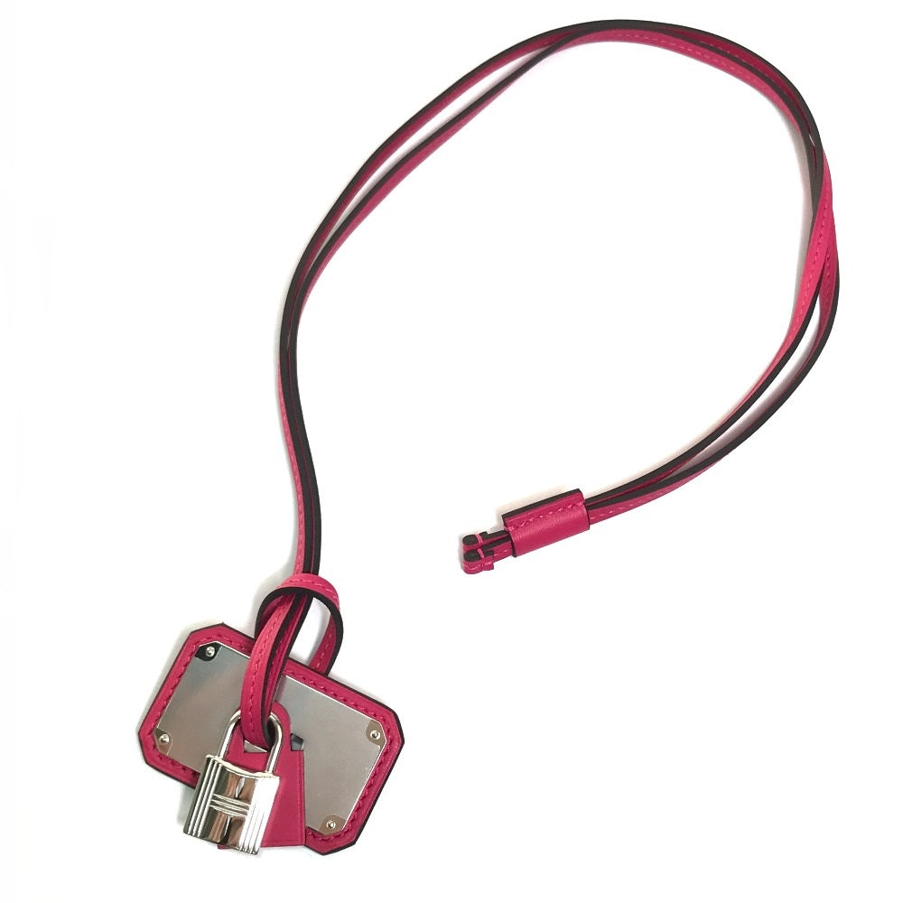 HERMES ペンダント オーケリー GM オーケリーGM アクセサリー ネックレス ヴォースイフト レディース ローズメキシコ ピンク系