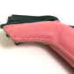 HERMES Horse Rodeo MM Bag Strap Charm by Anjo Milo Women's Rose Azalee x Electric Blue x Vert Chypre Pink x Blue x Gray