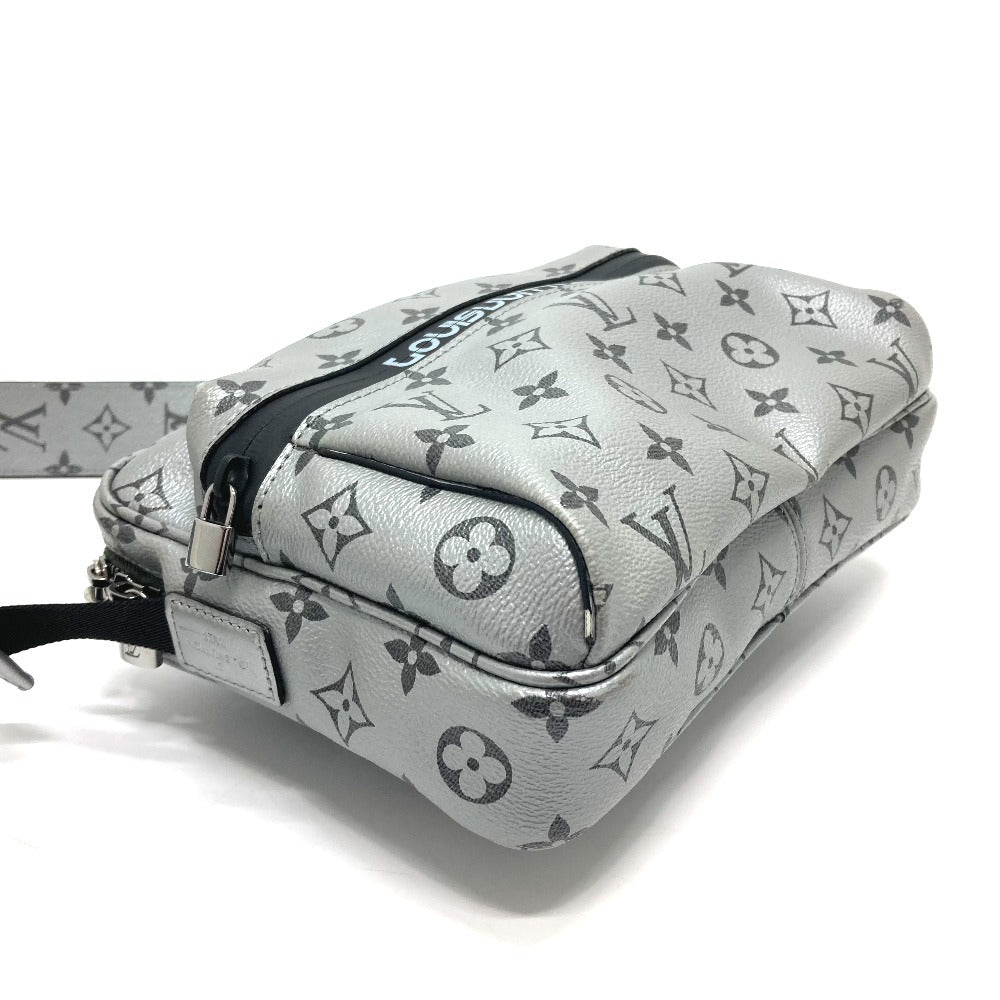 LOUIS VUITTON M43859 モノグラムリフレクト メッセンジャーPM カバン ショルダーバッグ モノグラムキャンバス メンズ シルバー