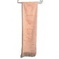 BALENCIAGA 535525 Big Logo Single Towel, Cotton, Unisex, Orange-Pink