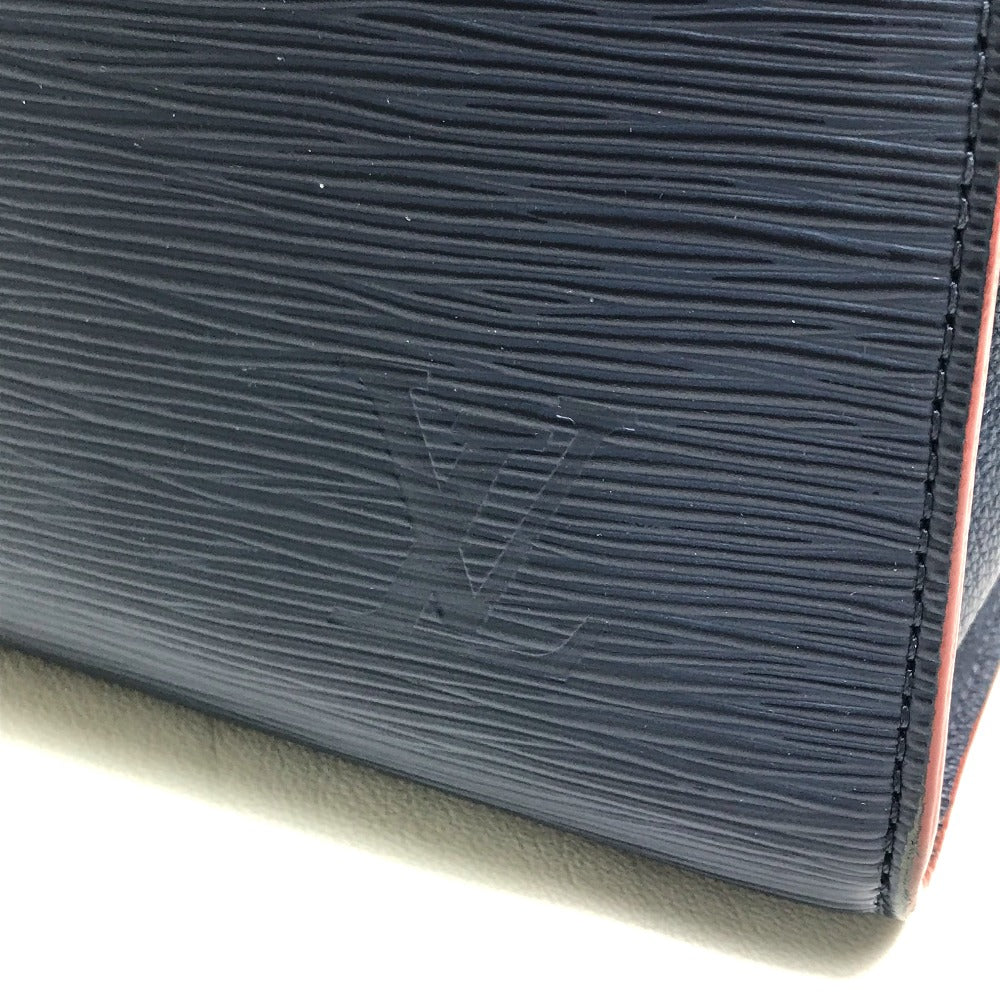 LOUIS VUITTON M54150 Epi Vaneau GM 2-Way Handbag in Epi Leather, Women's, Indigo, Navy, and Red