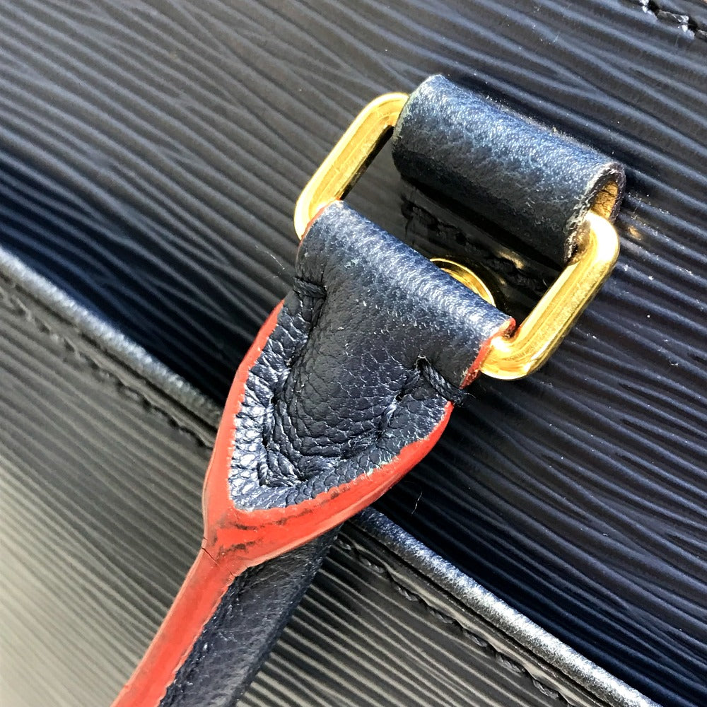 LOUIS VUITTON M54150 Epi Vaneau GM 2-Way Handbag in Epi Leather, Women's, Indigo, Navy, and Red