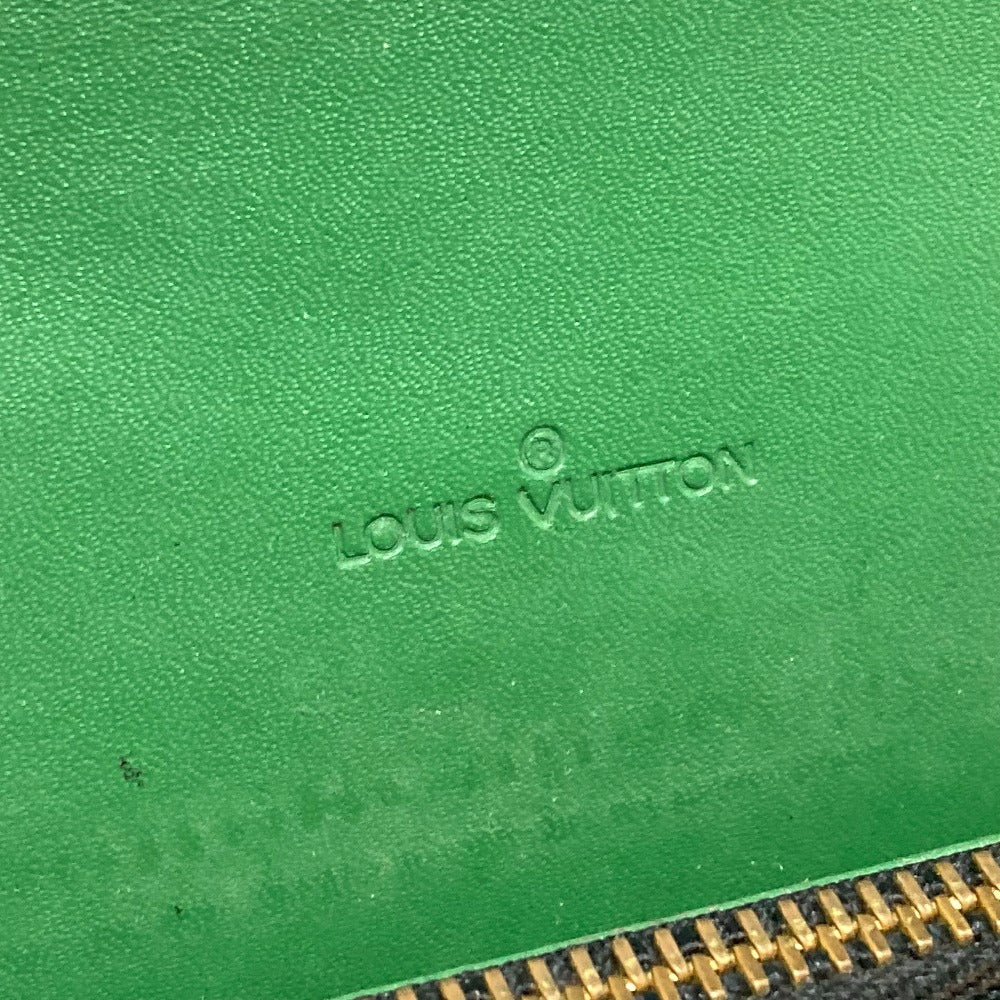LOUIS VUITTON M52414 Epi Free Run Shoulder Bag, Epi Leather, Women's, Noir, Black x Green