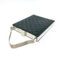 LOUIS VUITTON M92105 Damier Vernis Ange GM Party Bag, Patent Leather Handbag, Dark Green, Women's