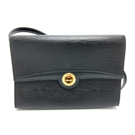 LOUIS VUITTON M52572 Epi Leather Pochette Arche Bag, 2-Way Clutch/Shoulder Bag, Epi Leather, Women's, Noir