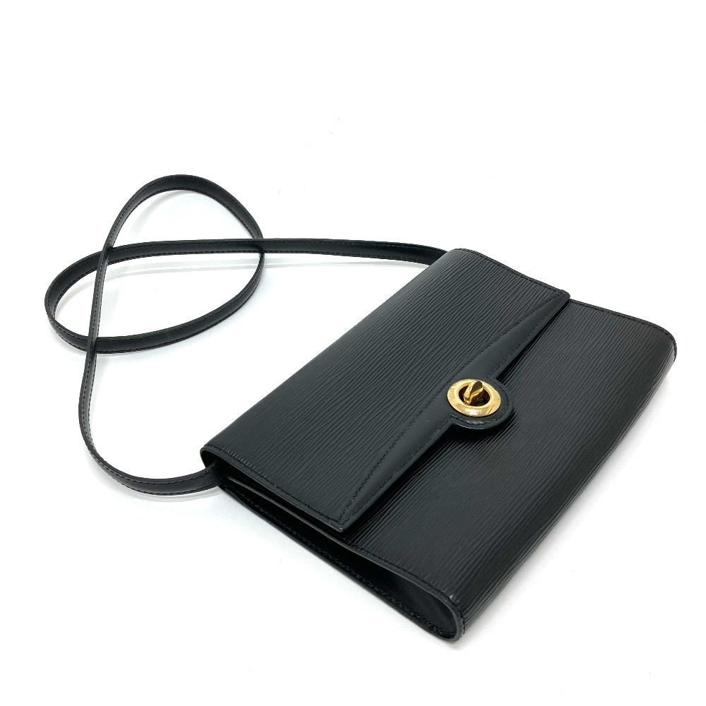 LOUIS VUITTON M52572 Epi Leather Pochette Arche Bag, 2-Way Clutch/Shoulder Bag, Epi Leather, Women's, Noir
