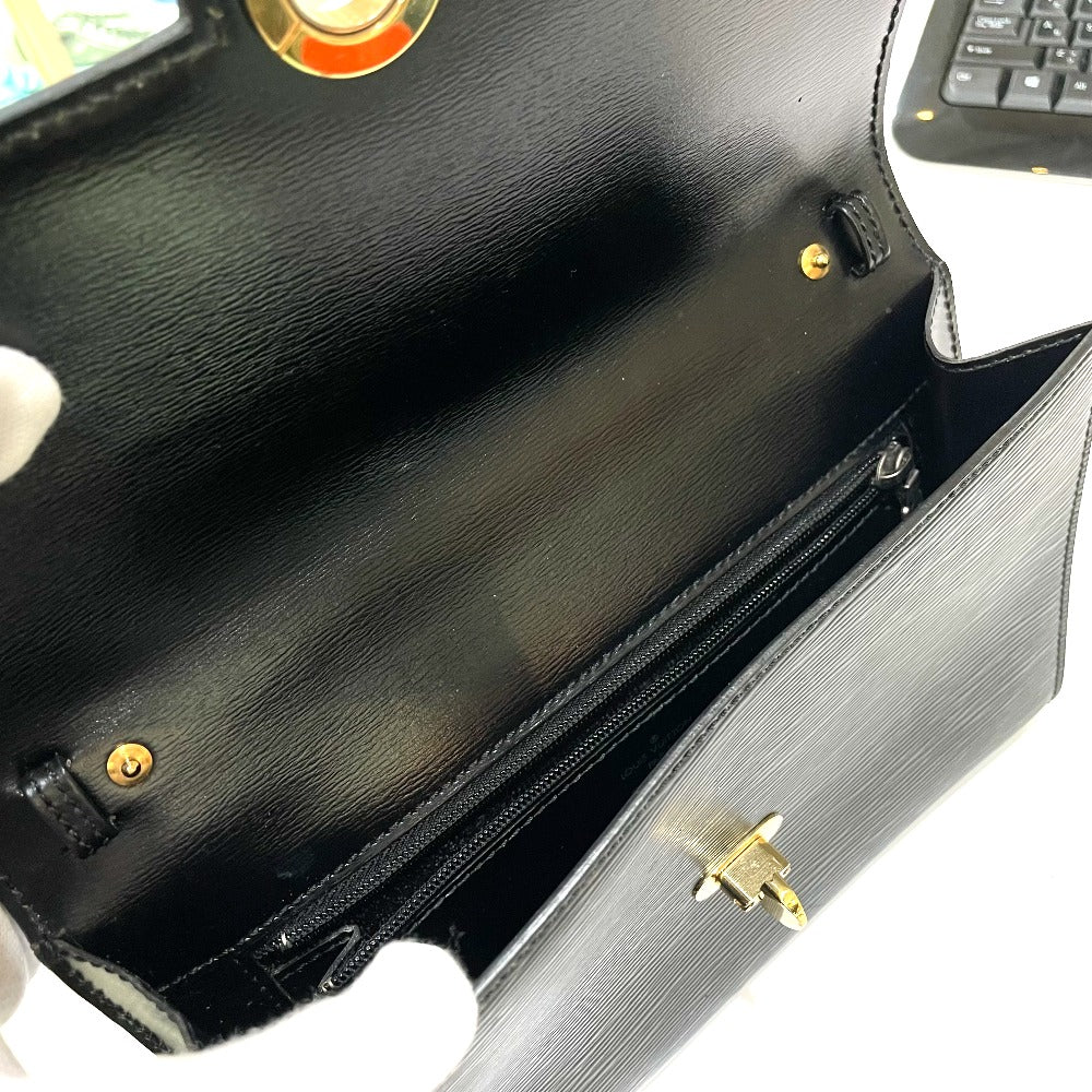LOUIS VUITTON M52572 Epi Leather Pochette Arche Bag, 2-Way Clutch/Shoulder Bag, Epi Leather, Women's, Noir