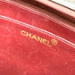 CHANEL A01094 CC Coco Mark Deca Matelasse 34 Double Chain Shoulder Bag in Lambskin, Black
