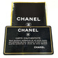 CHANEL A01094 CC Coco Mark Deca Matelasse 34 Double Chain Shoulder Bag in Lambskin, Black