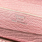 HERMES H hardware, Bearn soufflet, gusseted, bi-fold long wallet, long wallet with silver hardware, Chevre Mysore, women's, rose cherry blossom, pink