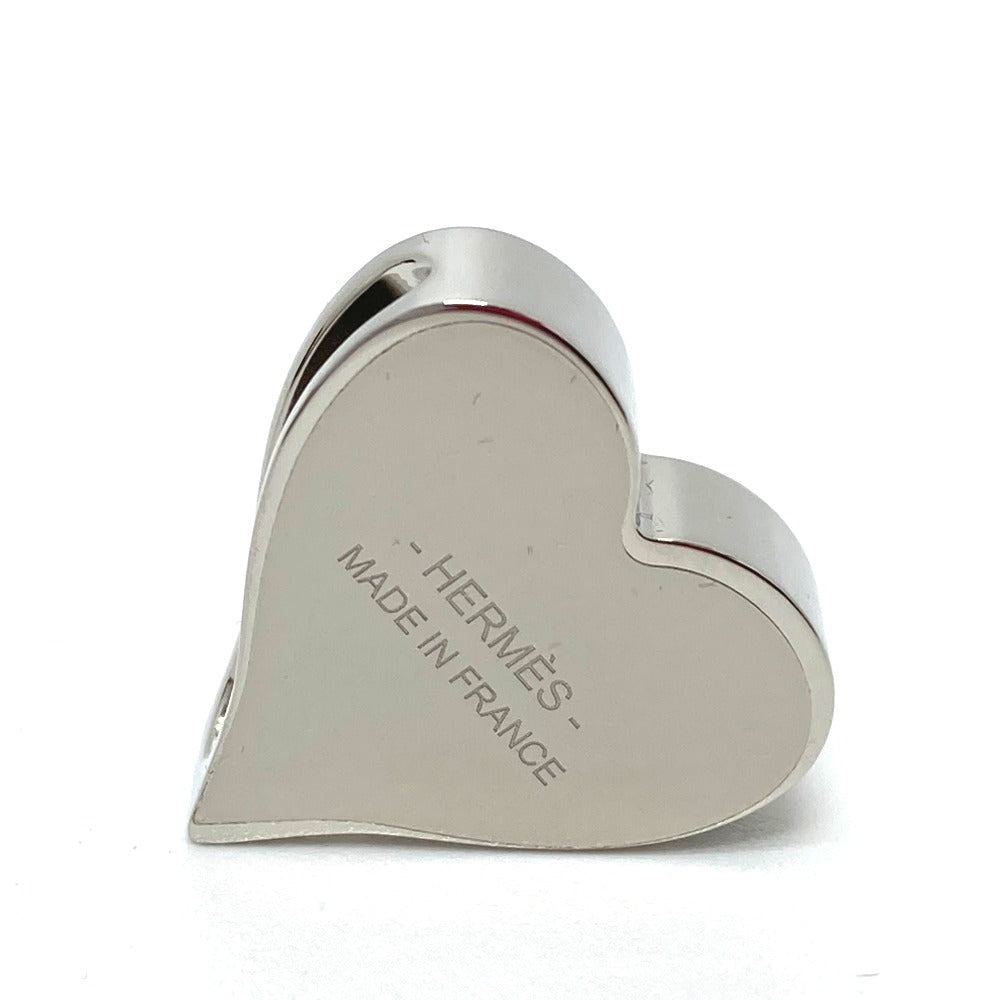 HERMES Heart Motif Tea Time Twilly Ring, Fashion Accessory, 2021AW Scarf Ring, Women's, Red