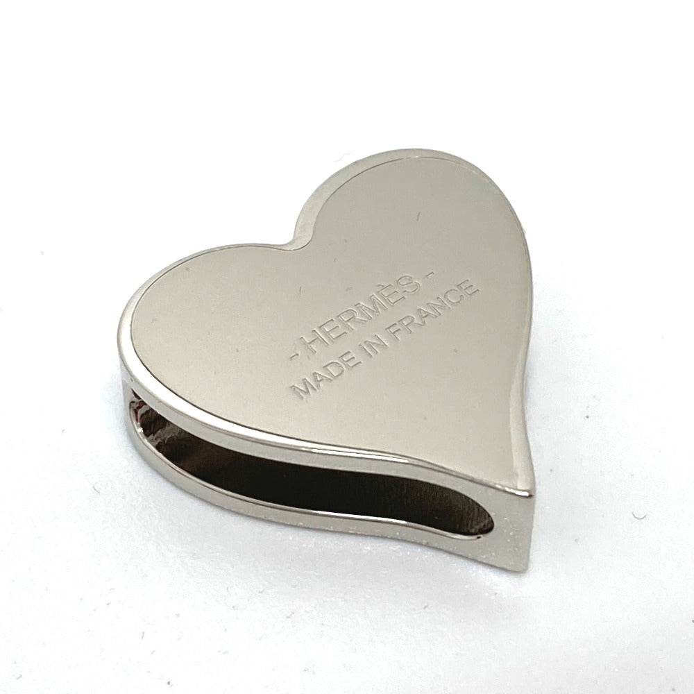 HERMES Heart Motif Tea Time Twilly Ring, Fashion Accessory, 2021AW Scarf Ring, Women's, Red