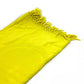 LOEWE Paula's Ibiza Fringe Large Towel, Fabric, Interior Accessories, Cotton, Unisex, Yellow