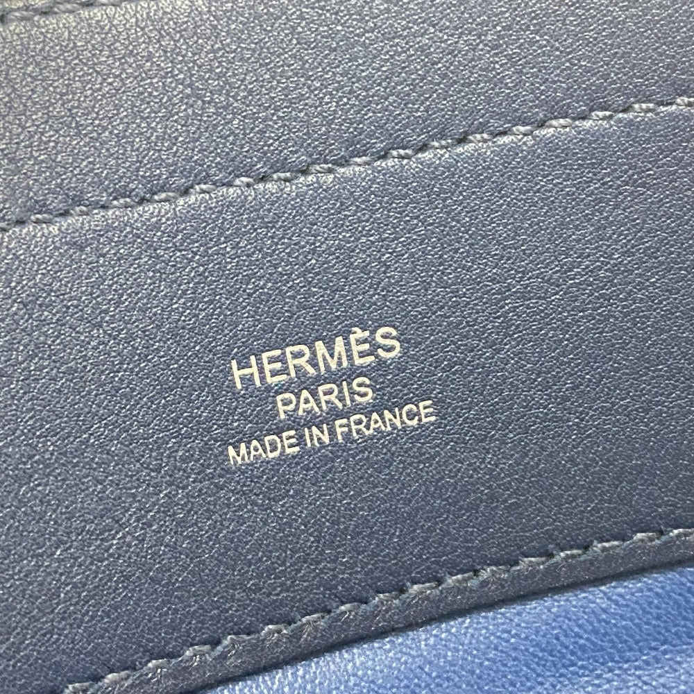 HERMES レザー アリーヌ ミニ  カバン ポシェット ショルダーバッグ スイフト レディース ブルードマルト ブルー - brandshop-reference
