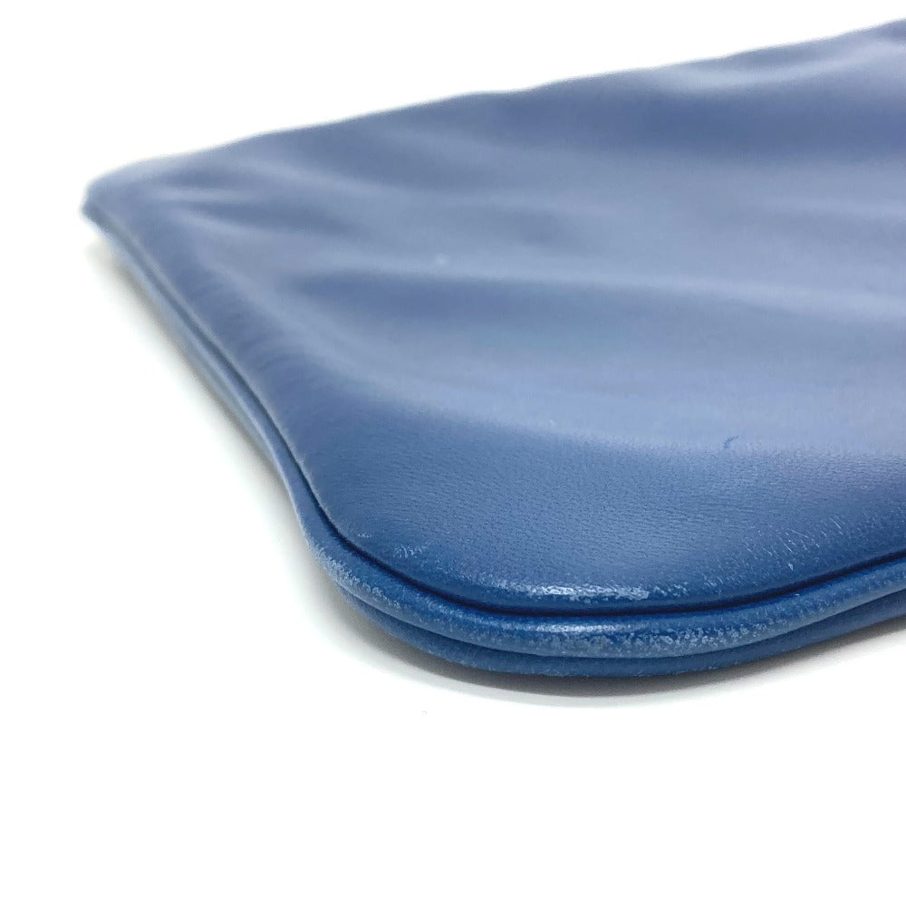 HERMES レザー アリーヌ ミニ  カバン ポシェット ショルダーバッグ スイフト レディース ブルードマルト ブルー - brandshop-reference